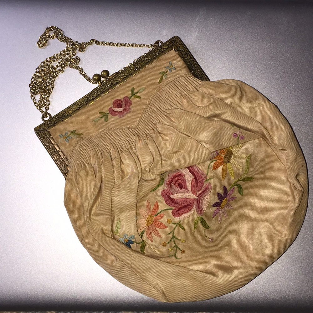 Hand stitched Vintage Evening Purse